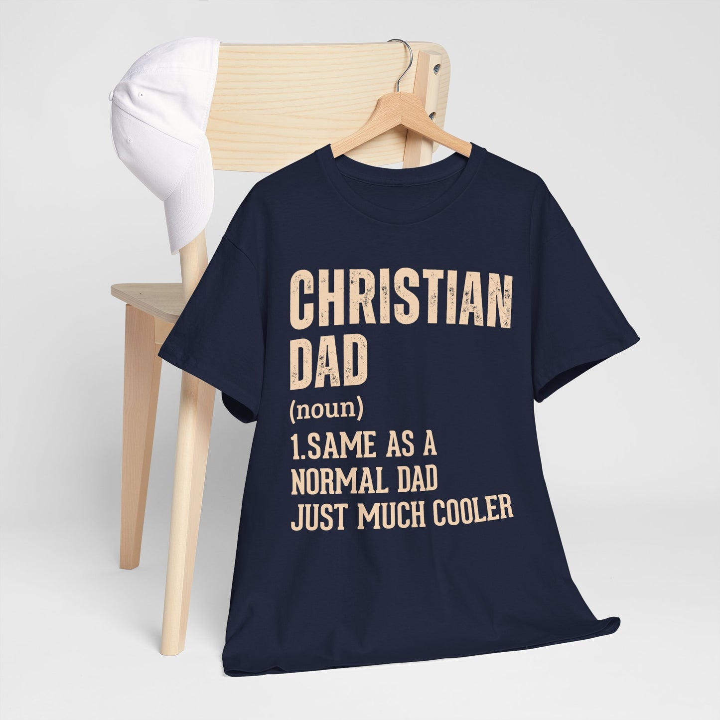 Christian Dad T-Shirt gift for dad gift fathers day christian shirt