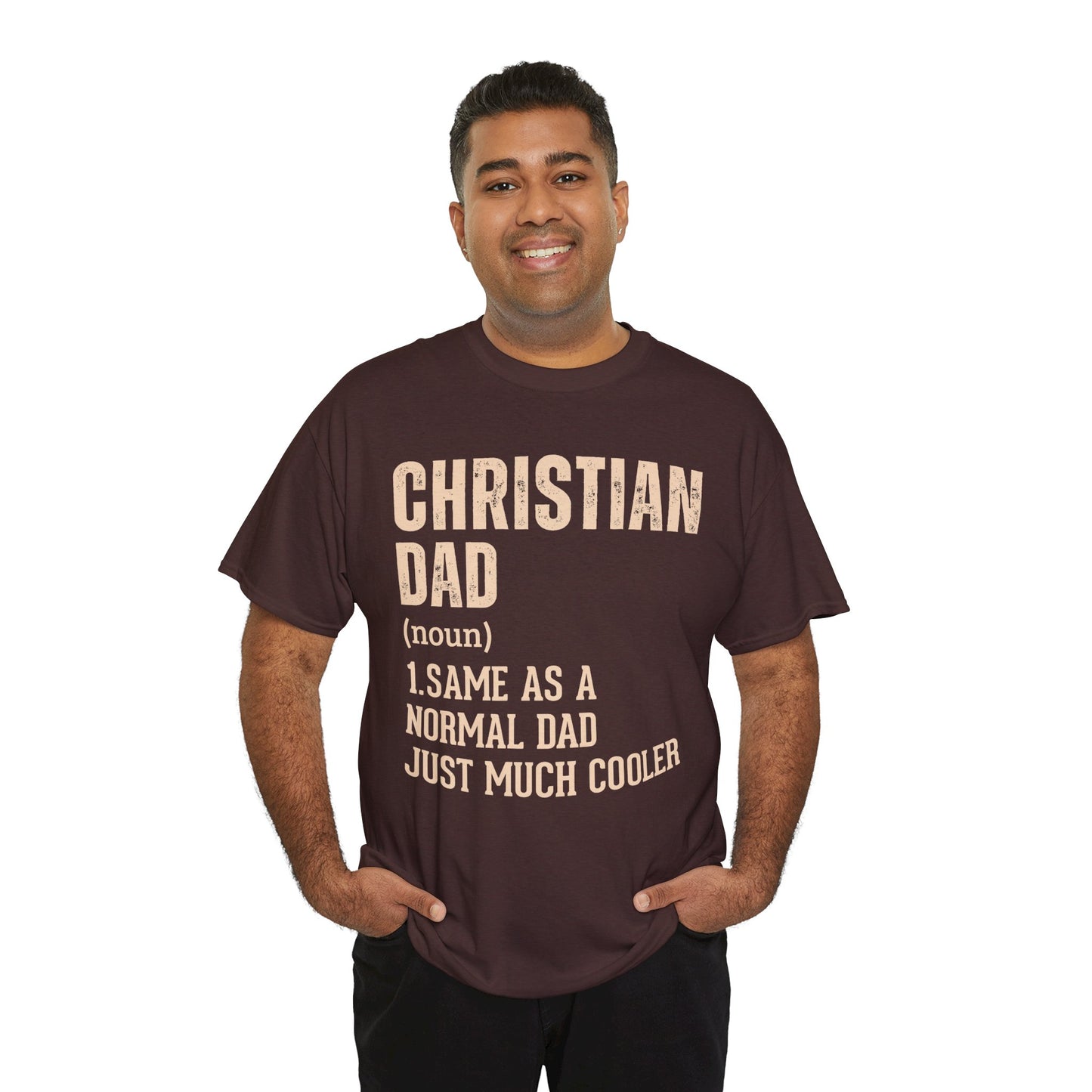 Christian Dad T-Shirt gift for dad gift fathers day christian shirt