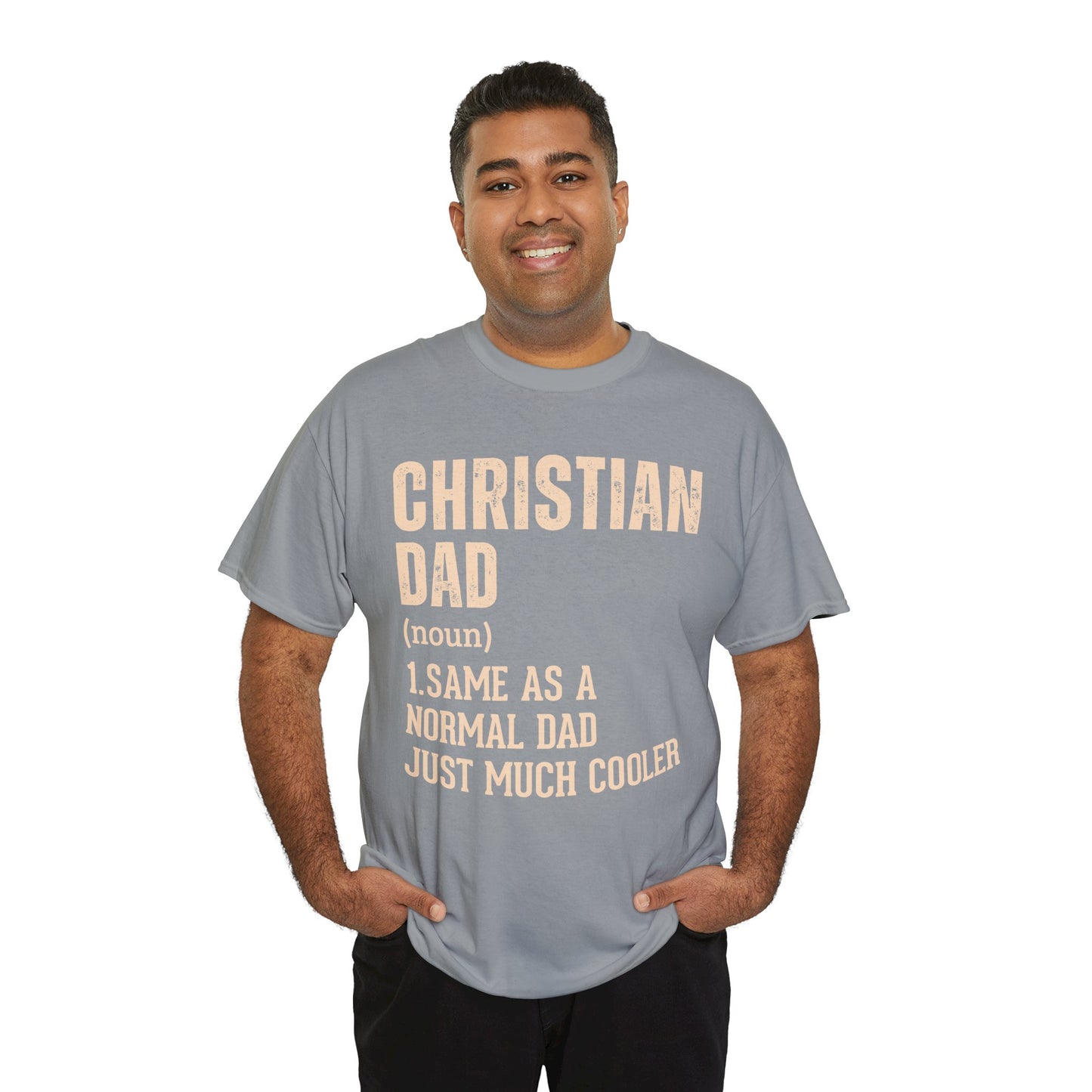 Christian Dad T-Shirt gift for dad gift fathers day christian shirt