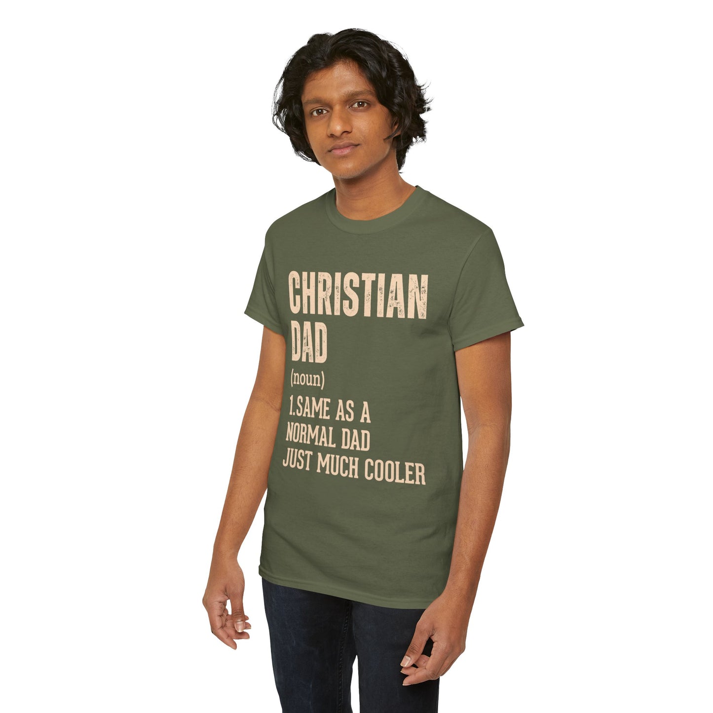Christian Dad T-Shirt gift for dad gift fathers day christian shirt