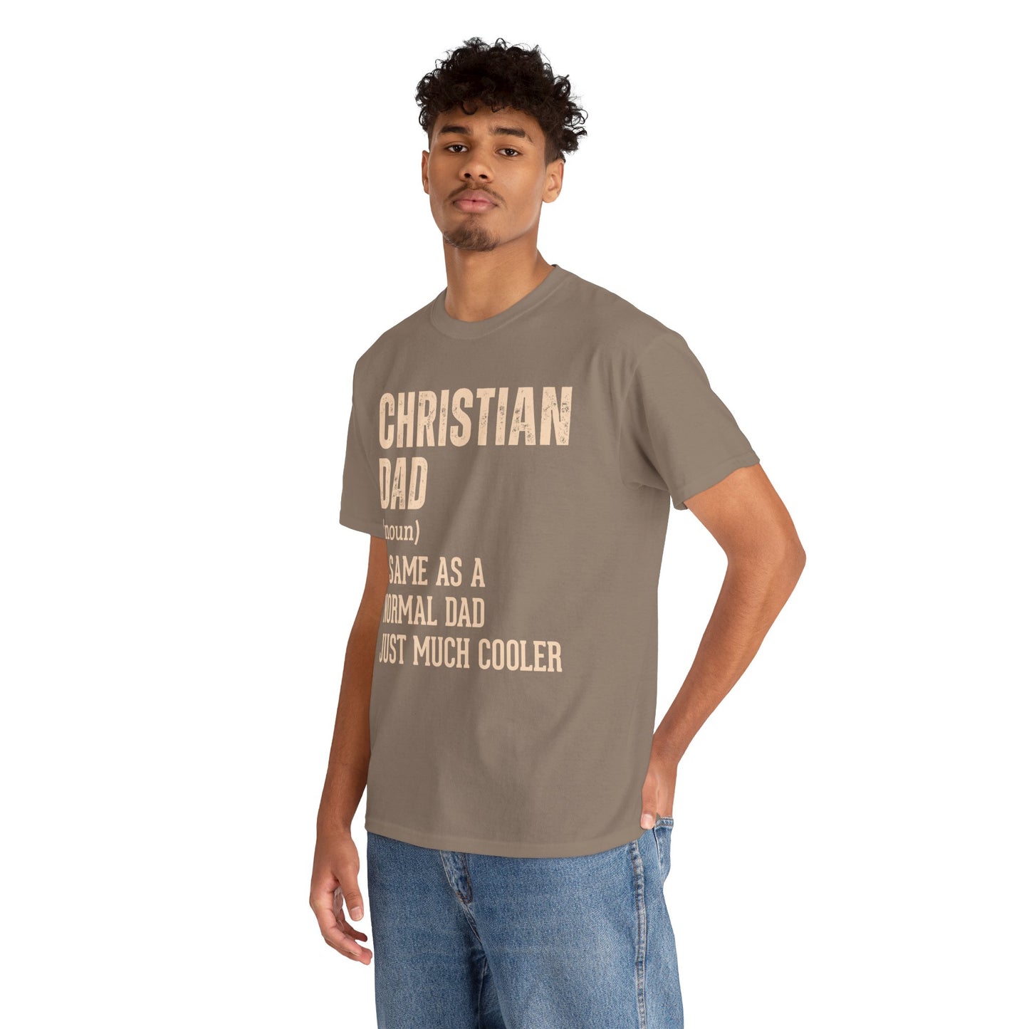 Christian Dad T-Shirt gift for dad gift fathers day christian shirt