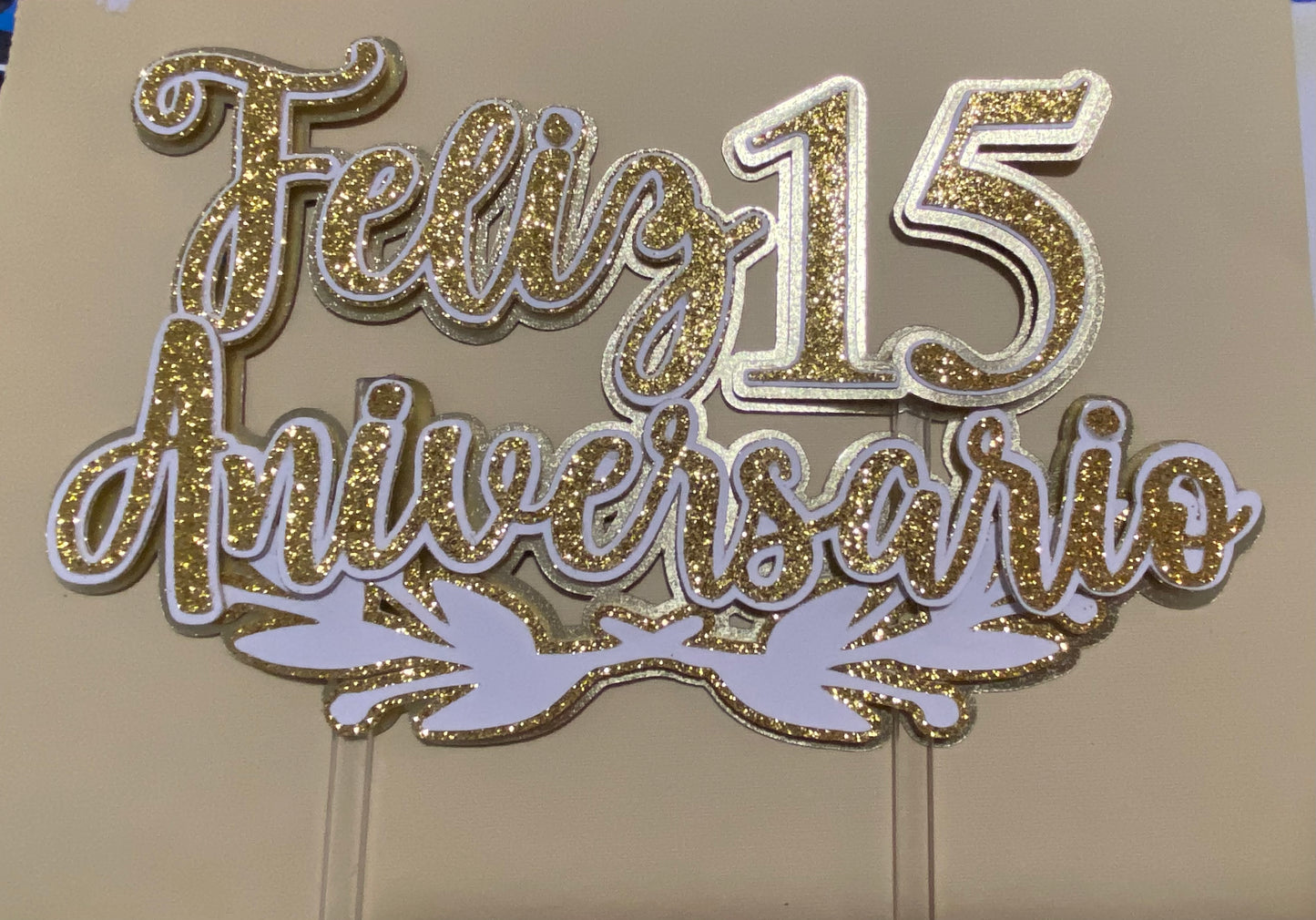 Cake topper- Simple