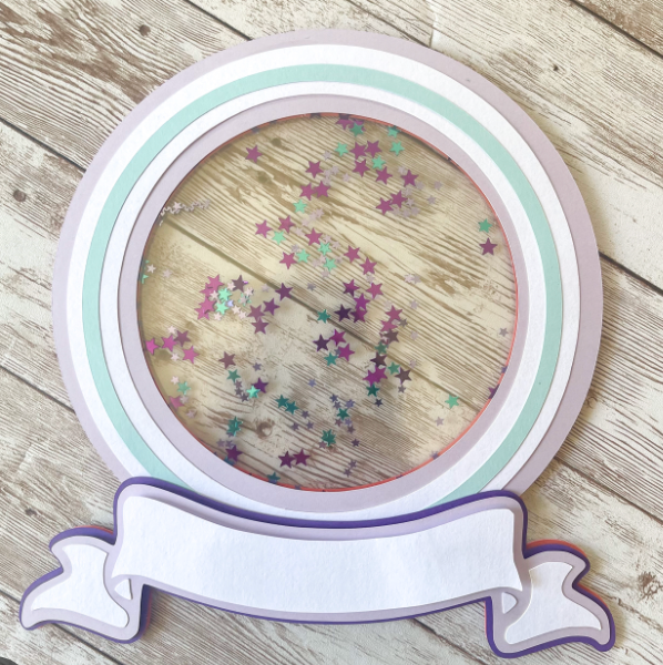 Cake topper- LED and Shaker