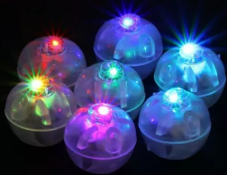 Cake topper- LED and Shaker