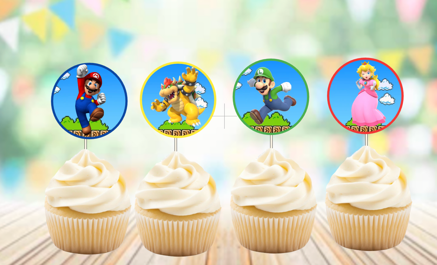 Cupcake topper Themed