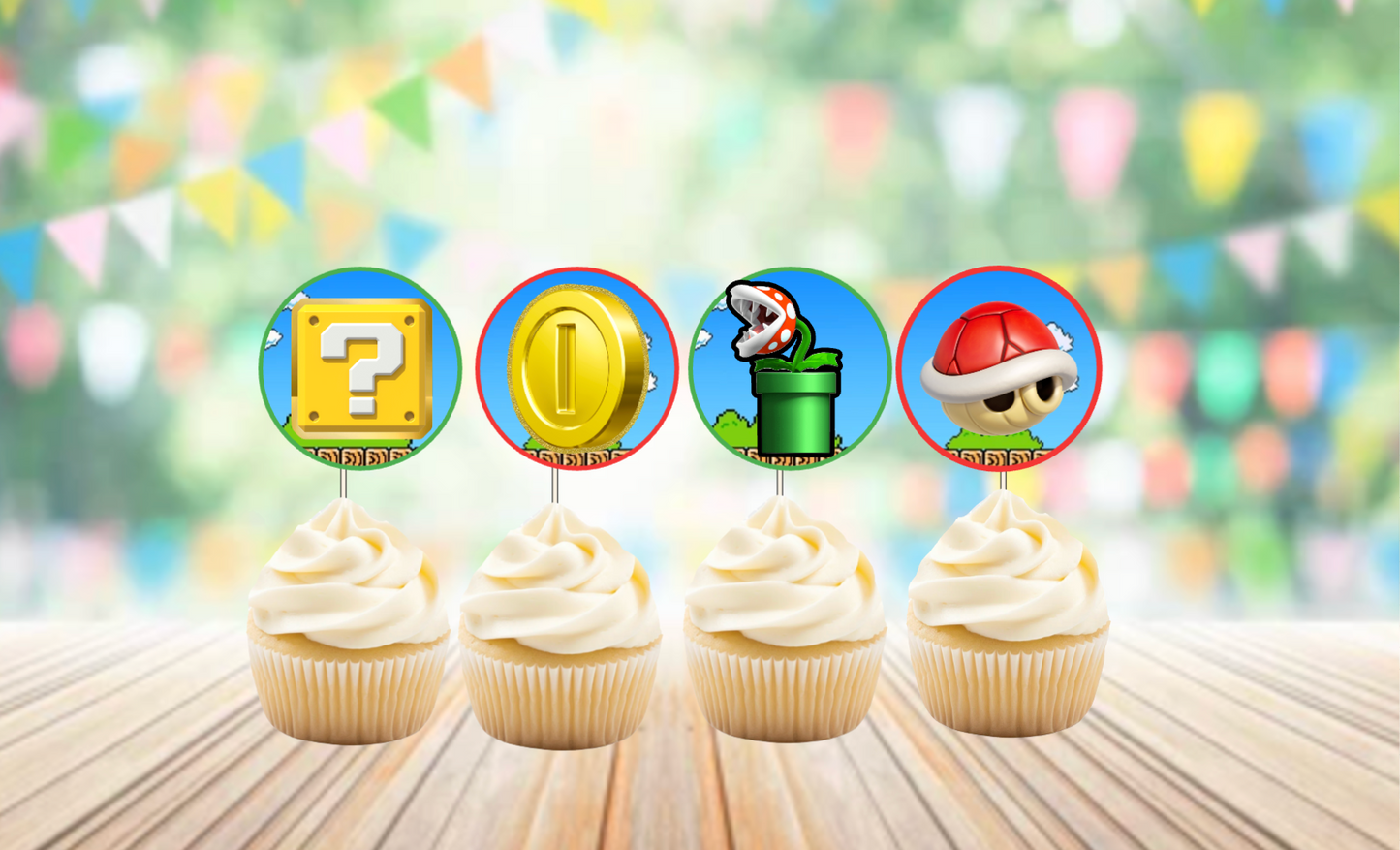 Cupcake topper Themed