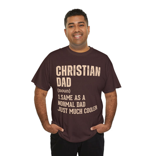 Christian Dad T-Shirt gift for dad gift fathers day christian shirt