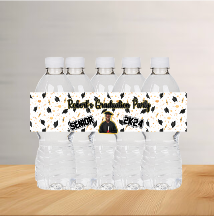 Water bottle labels